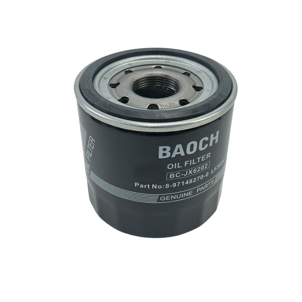 Oil Filter 8-97148270-0 BC-JX6202 LF3854 Fit For Isuzu 4HK1 Engine